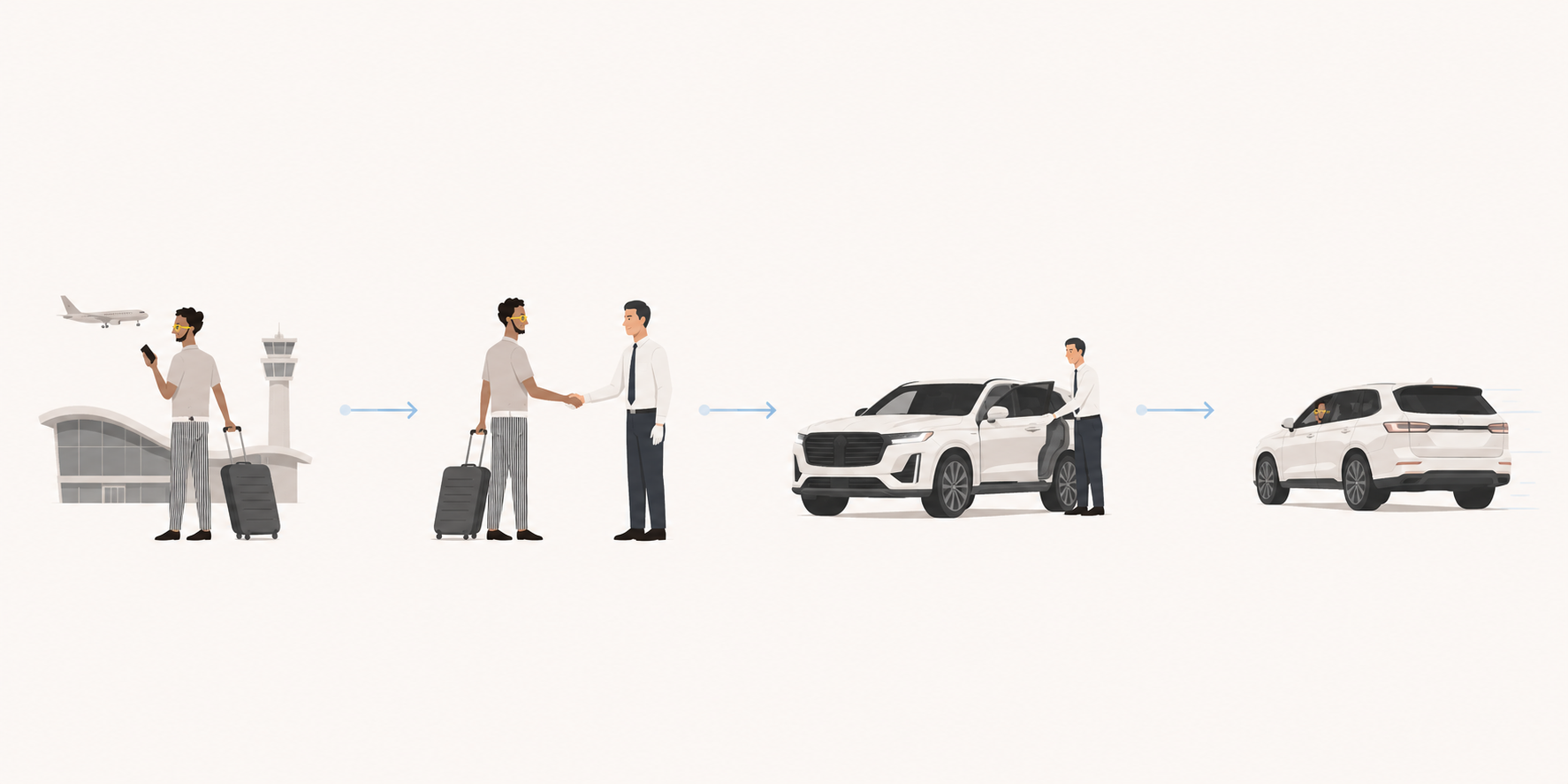 BOSS RENTAL CARの完全個別送迎